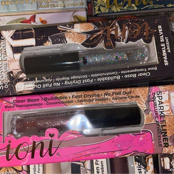 New Mixed Lot Of  Ioni Makeup 3D Faux Mink Lashes Eyeliner Lipliner Blush - Picture 6 of 13